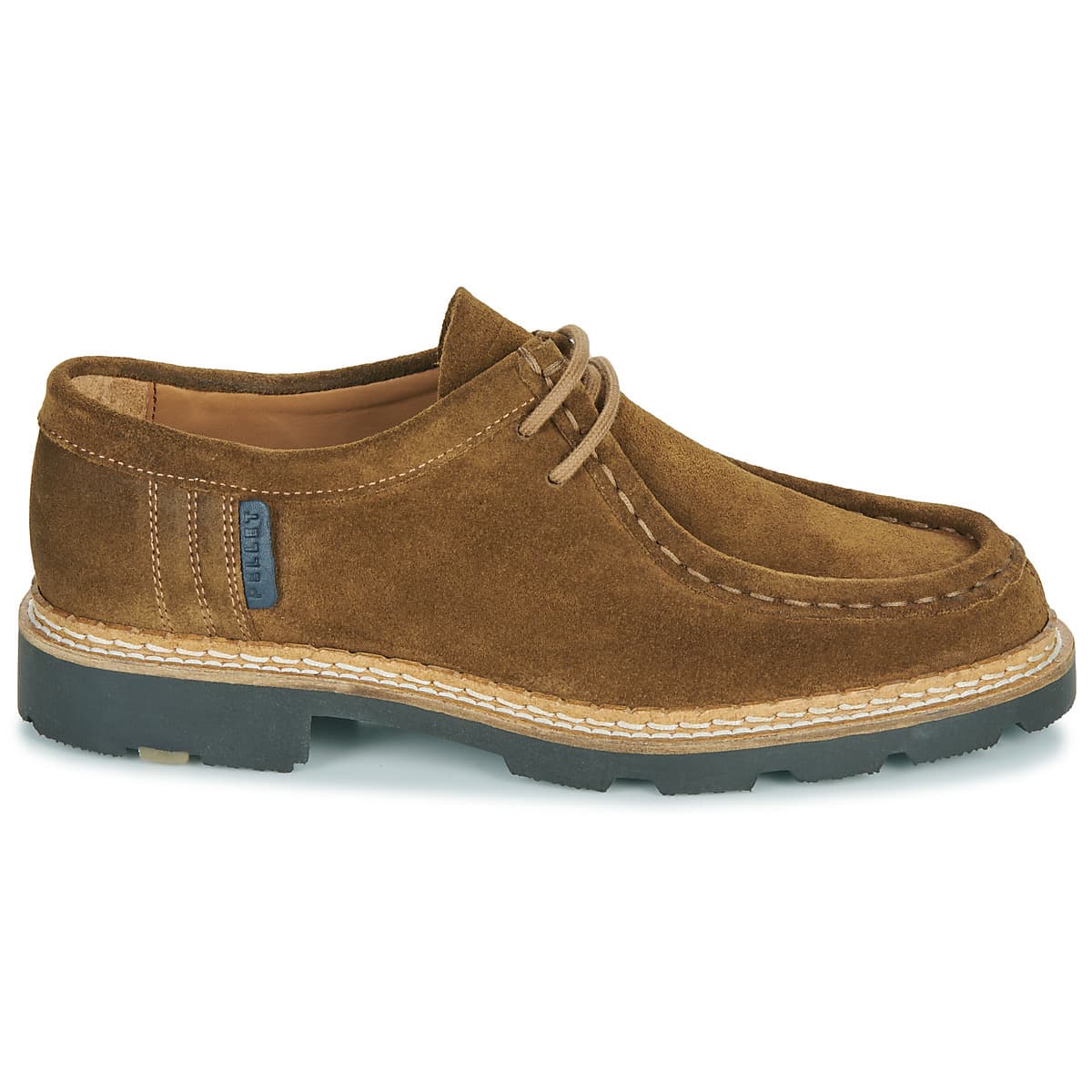 Women's Derby Shoes Pellet Brown