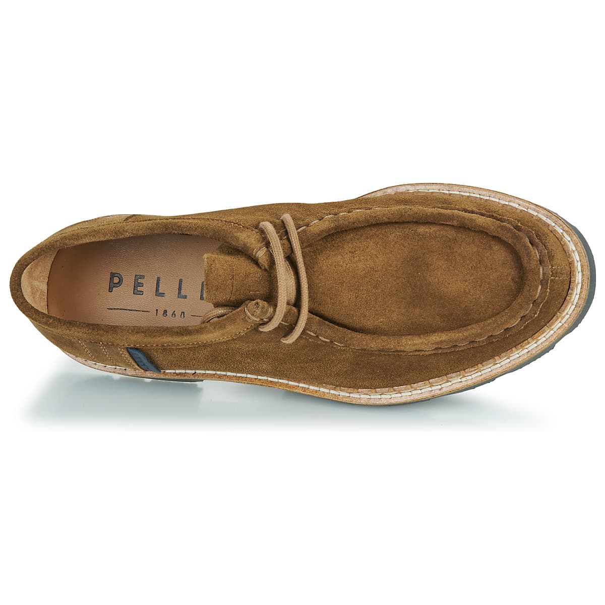 Women's Derby Shoes Pellet Brown