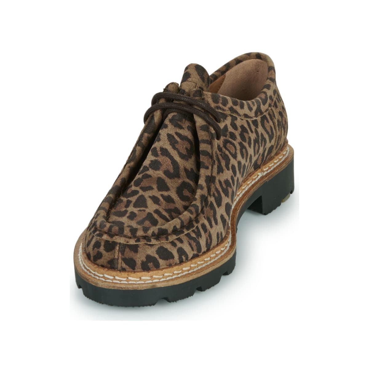 Women's Derby Shoes Pellet Beige