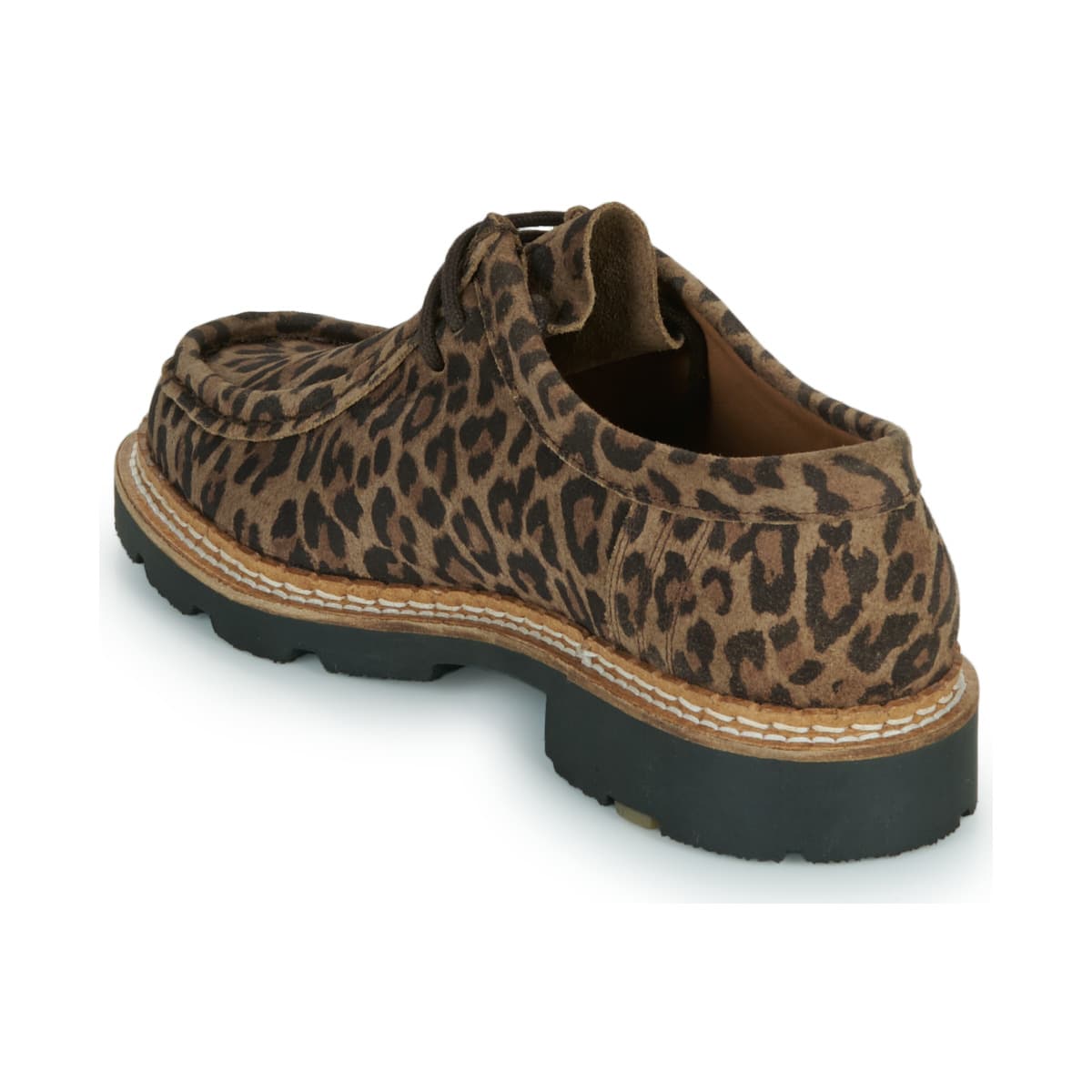 Women's Derby Shoes Pellet Beige