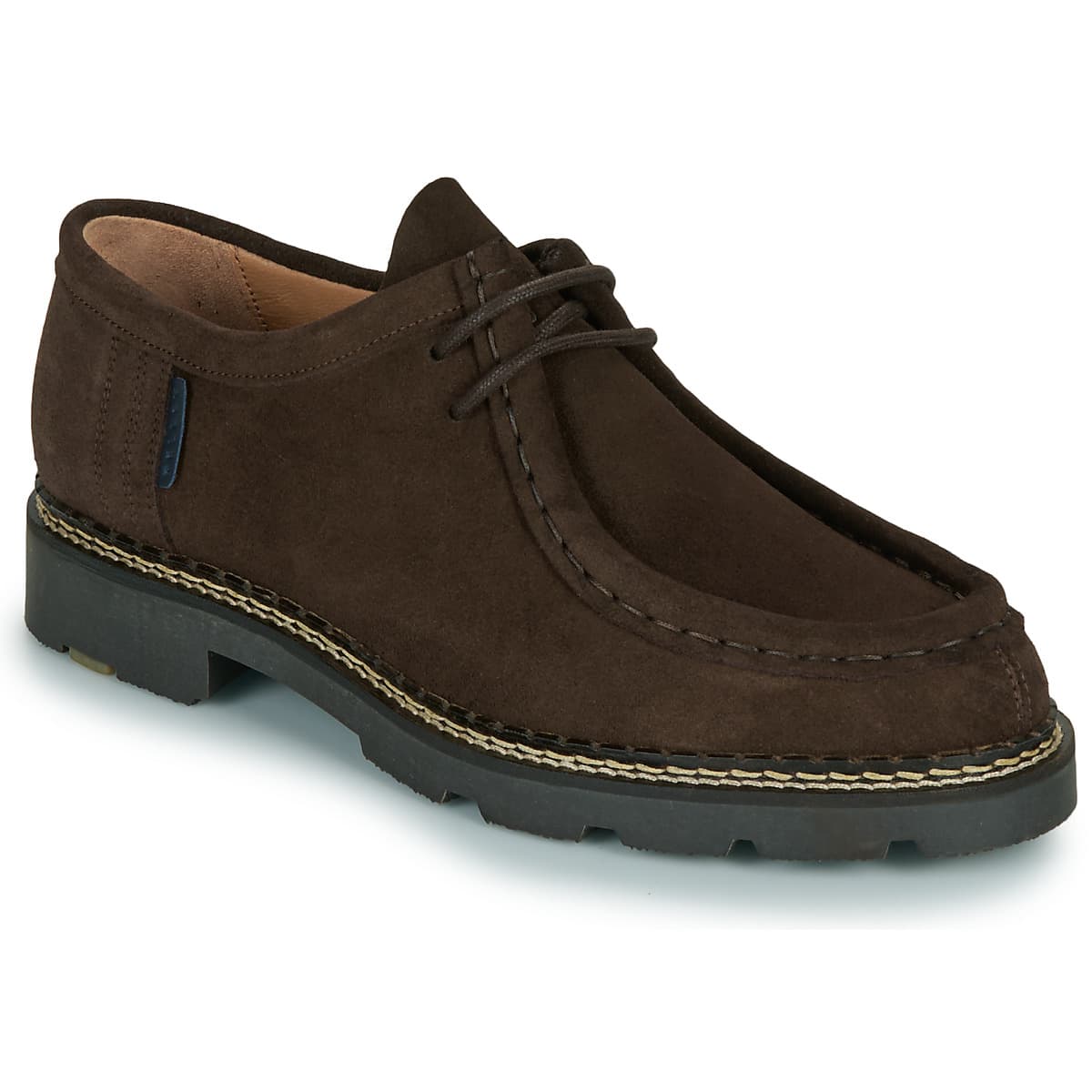 Men's Derby Shoes Pellet Brown