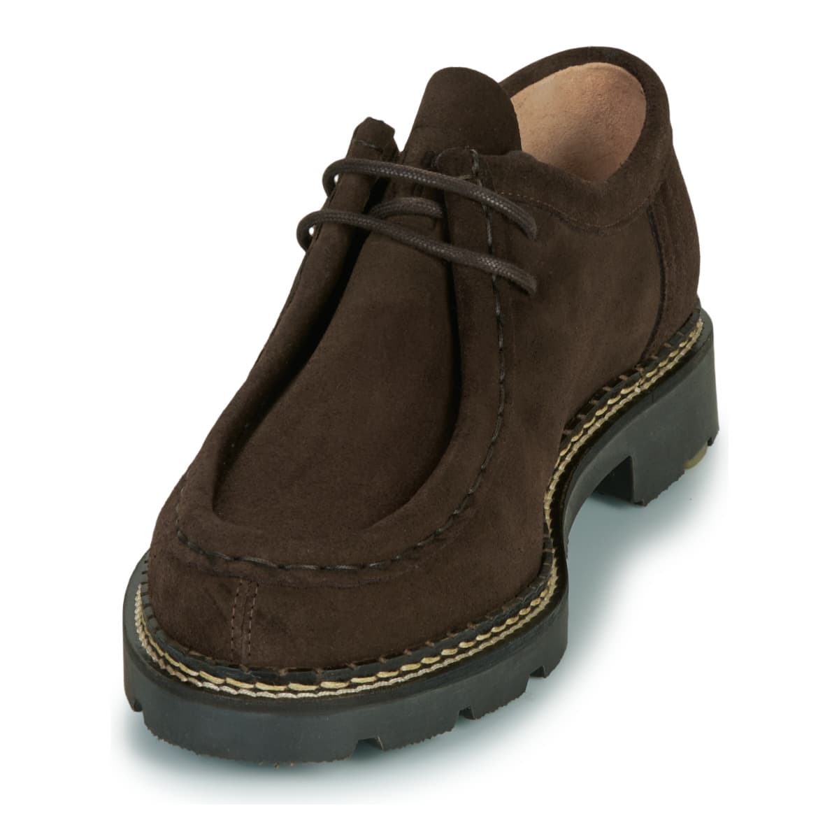 Men's Derby Shoes Pellet Brown