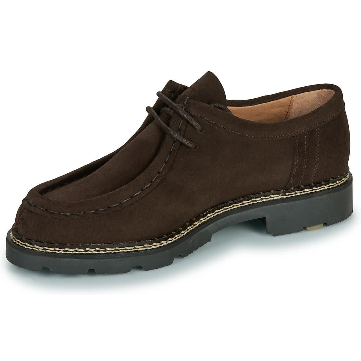 Men's Derby Shoes Pellet Brown
