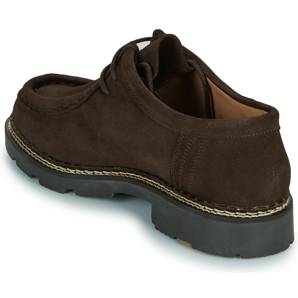 Men's Derby Shoes Pellet Brown