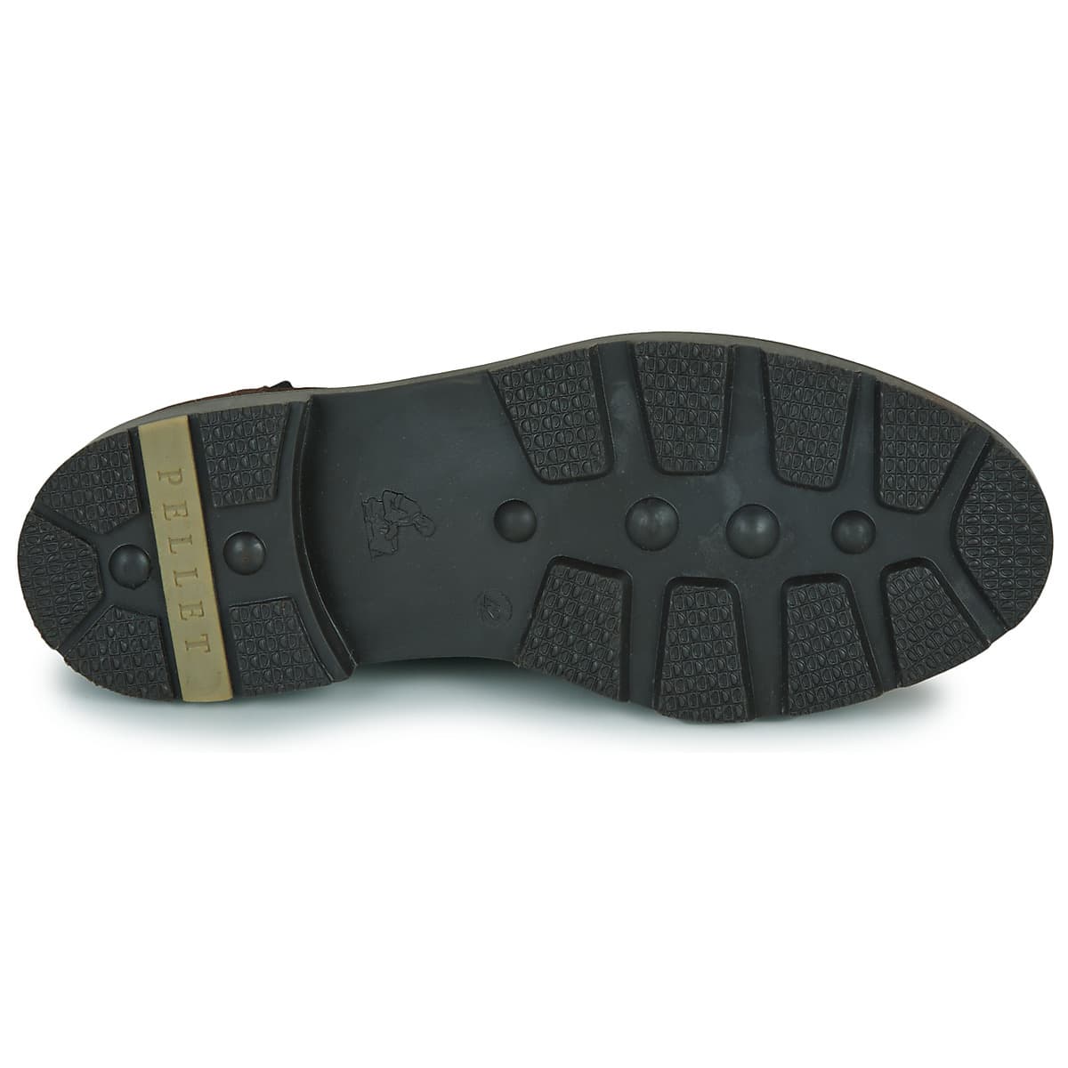 Men's Derby Shoes Pellet Brown