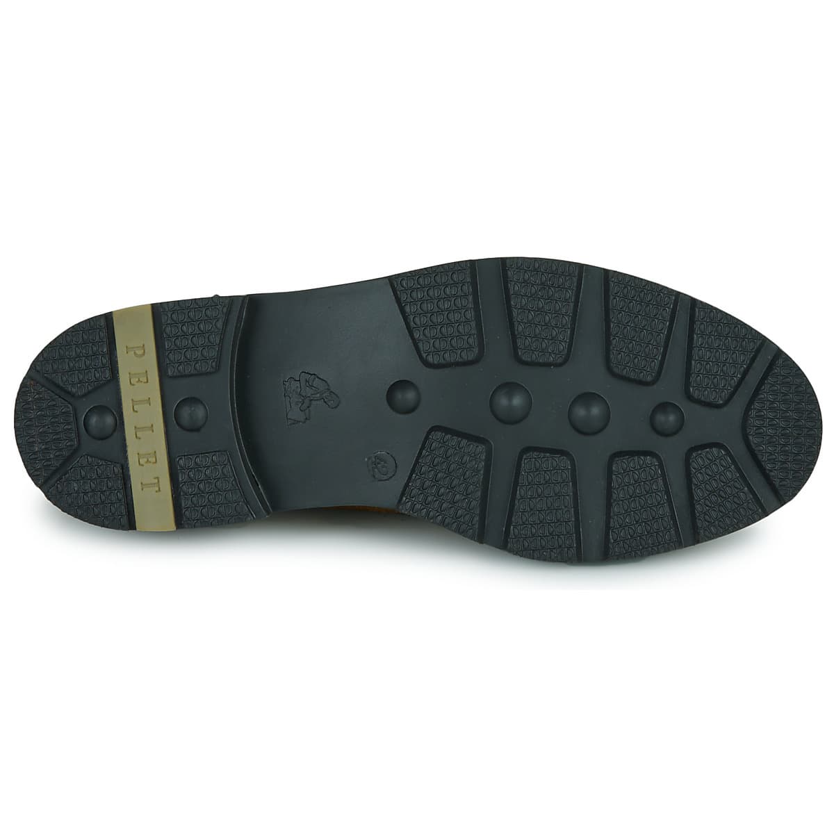 Men's Derby Shoes Pellet Brown