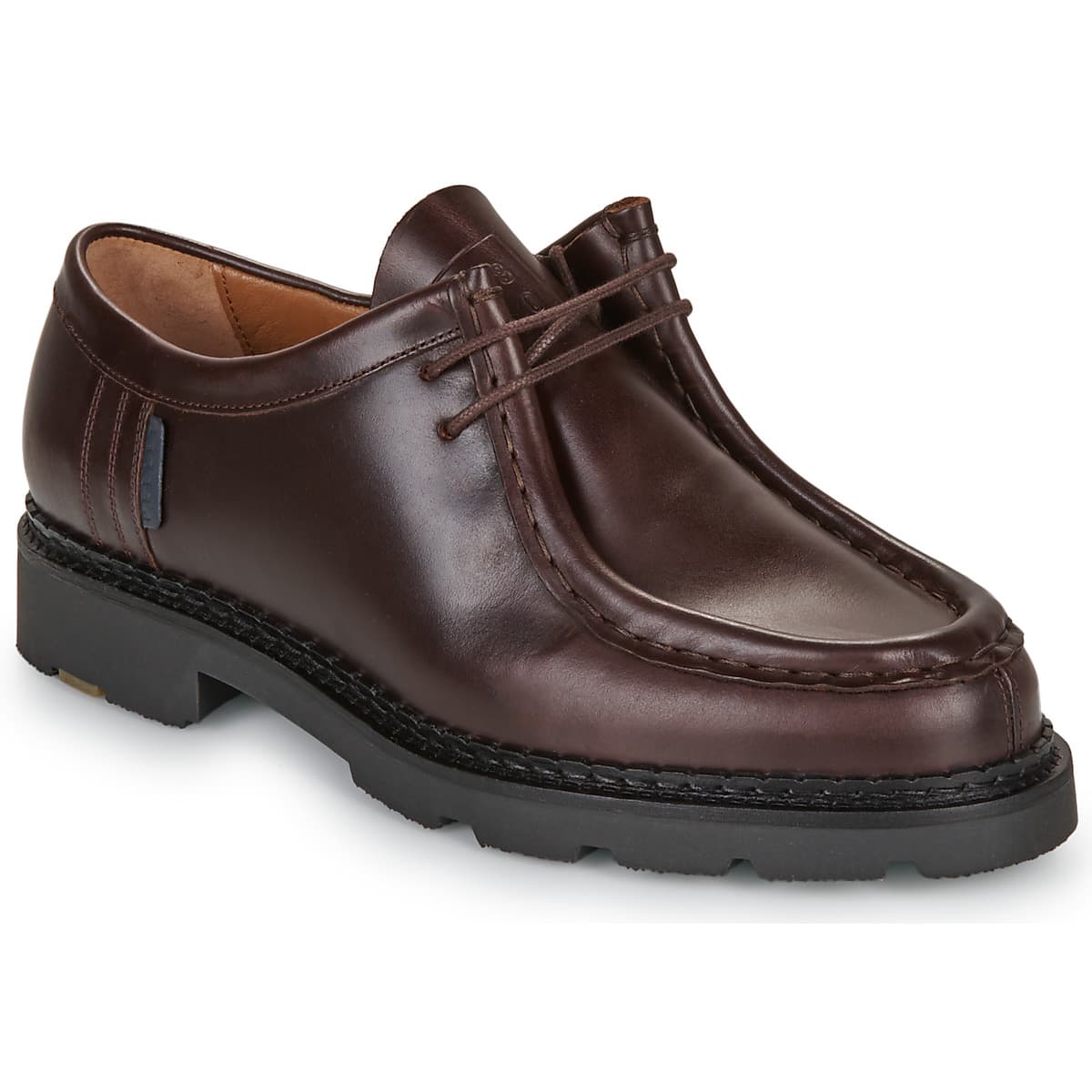 Men's Derby Shoes Pellet Brown