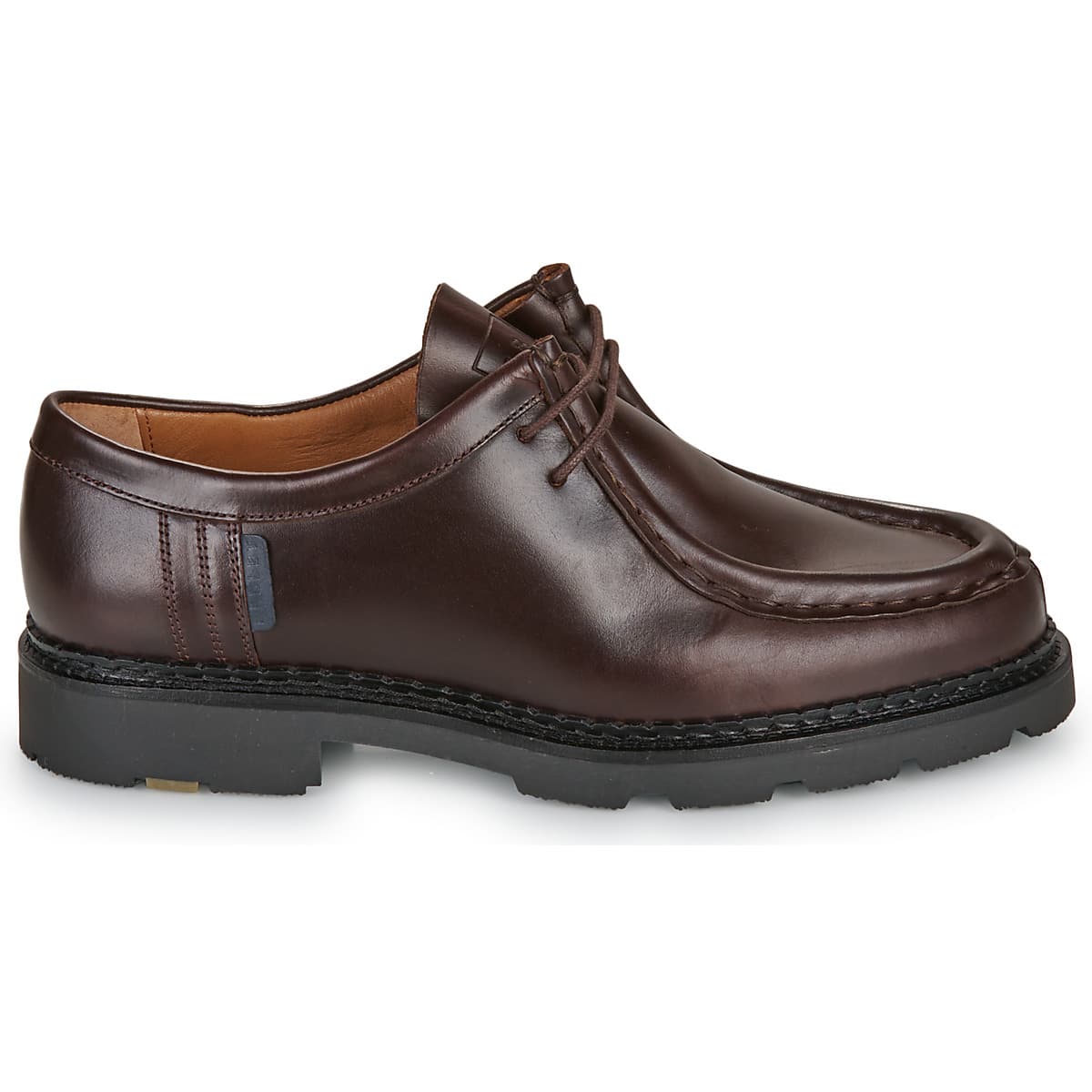 Men's Derby Shoes Pellet Brown