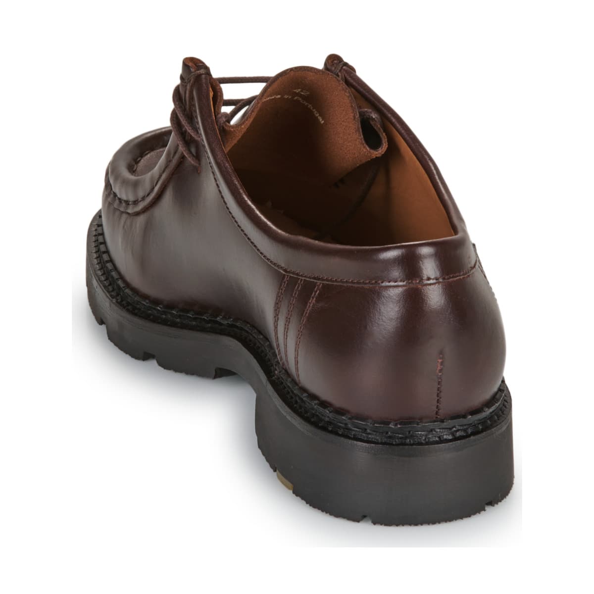 Men's Derby Shoes Pellet Brown