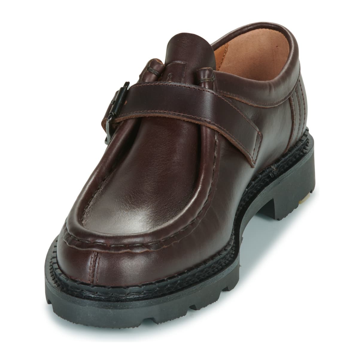 Women's Derby Shoes Pellet Brown