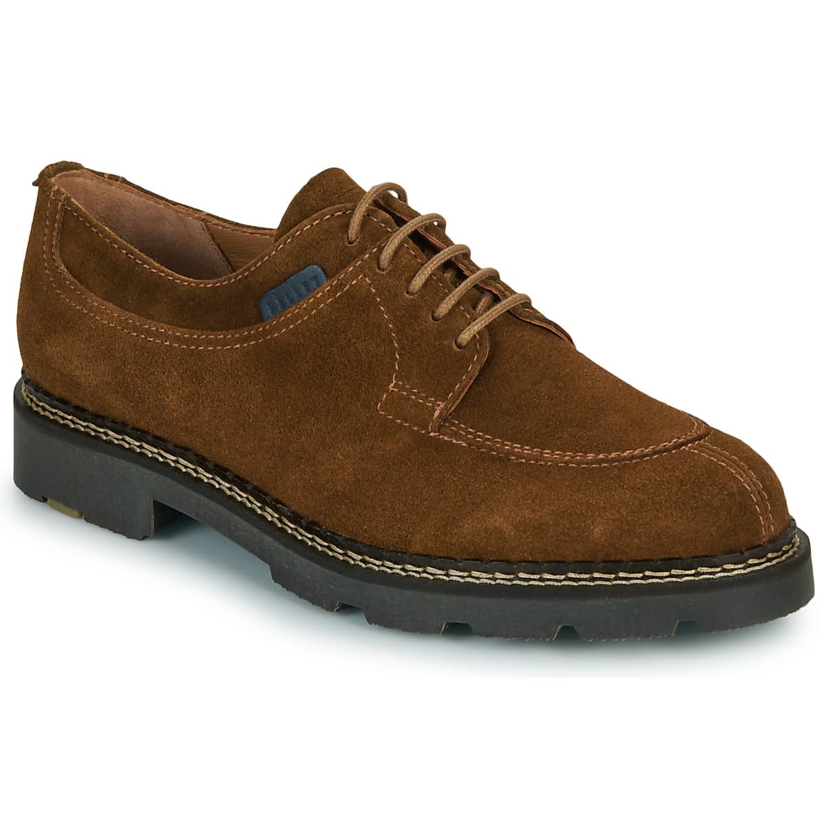 Men's Derby Shoes Pellet Brown