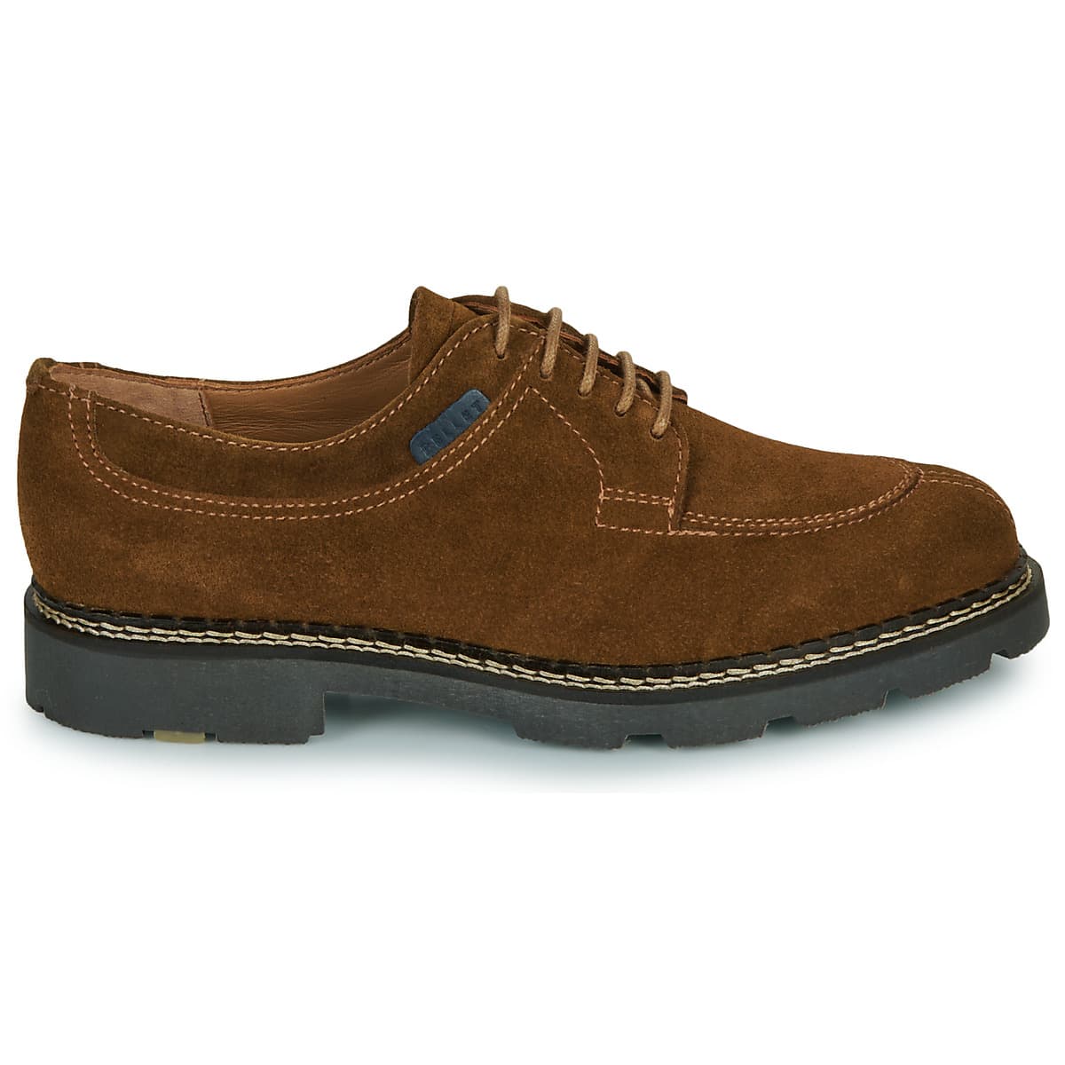 Men's Derby Shoes Pellet Brown