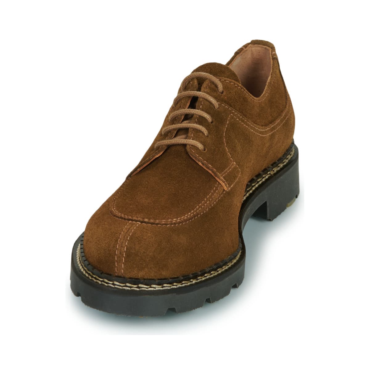 Men's Derby Shoes Pellet Brown