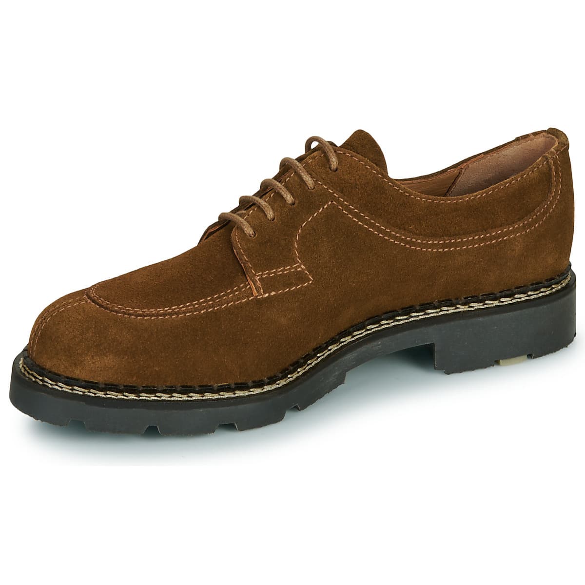 Men's Derby Shoes Pellet Brown