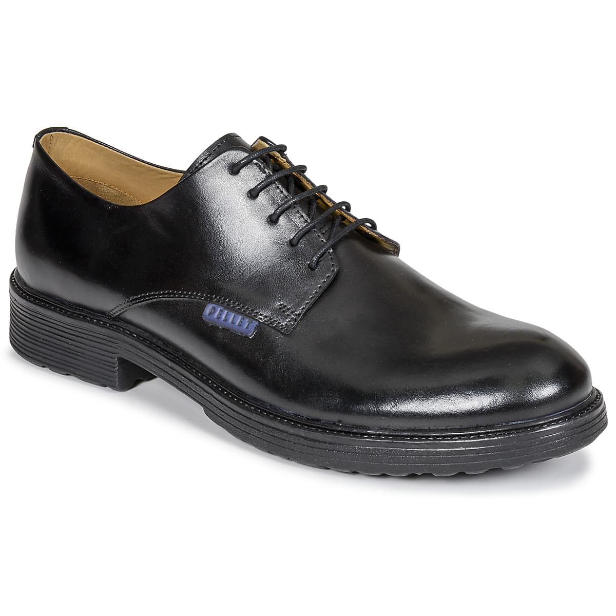 Men's Derby Shoes Pellet Black
