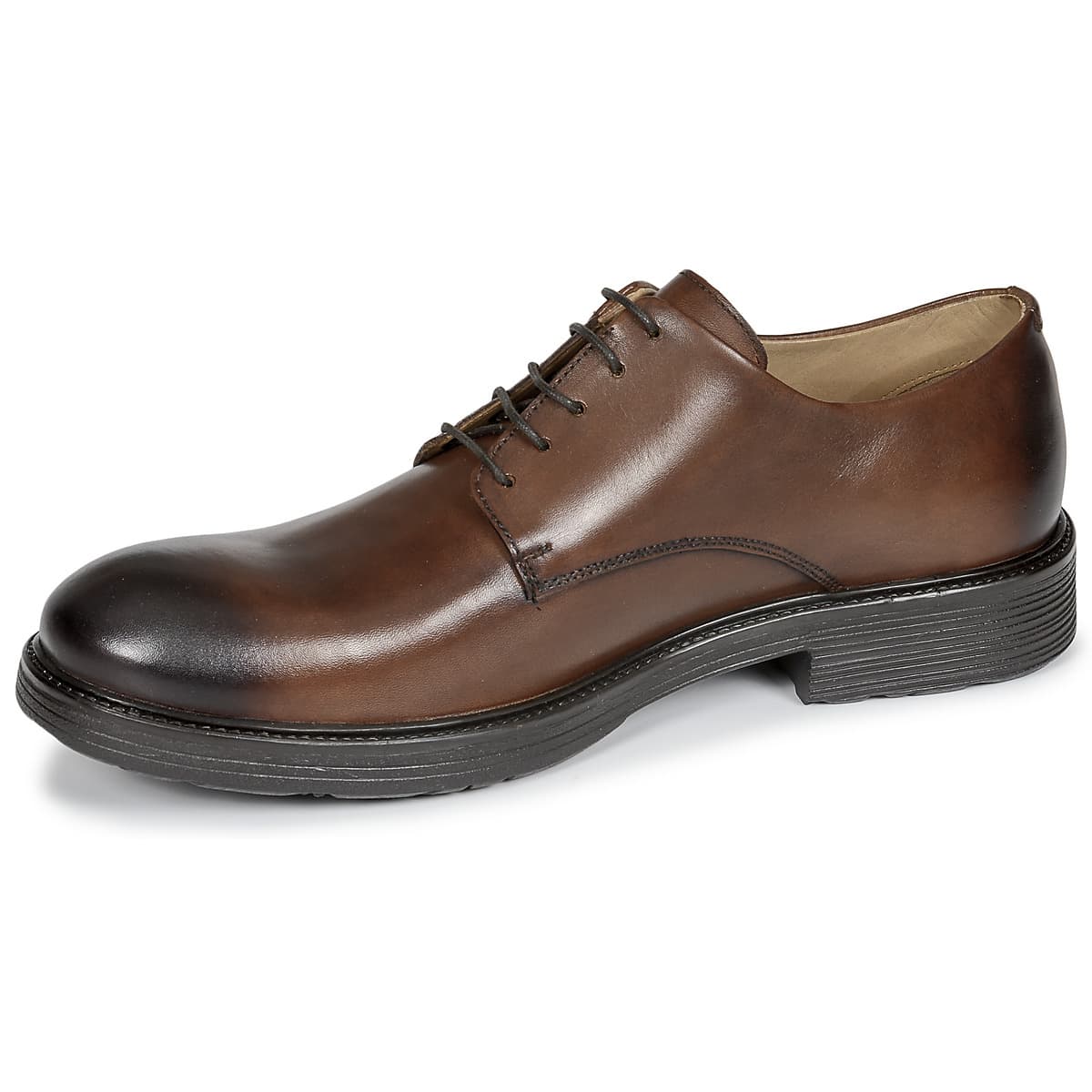 Men's Derby Shoes Pellet Brown