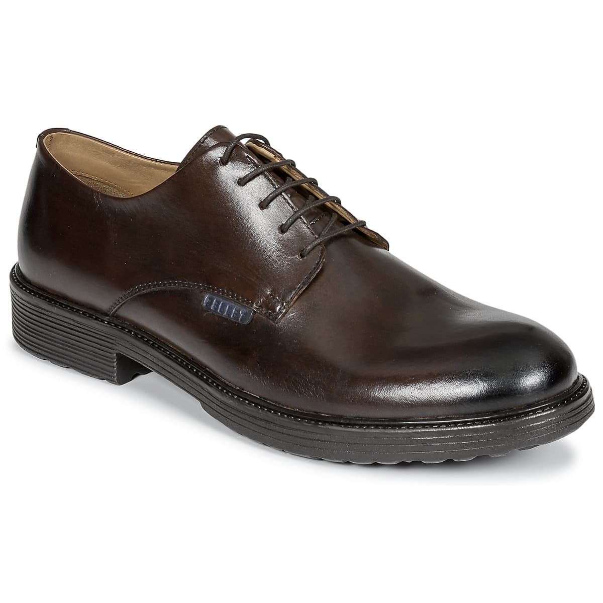 Men's Derby Shoes Pellet Brown