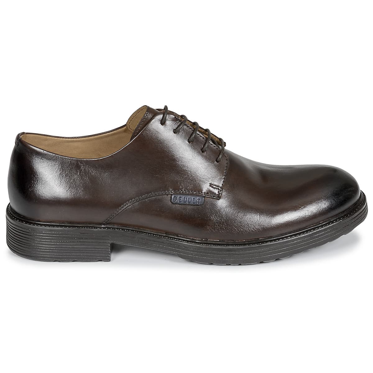 Men's Derby Shoes Pellet Brown