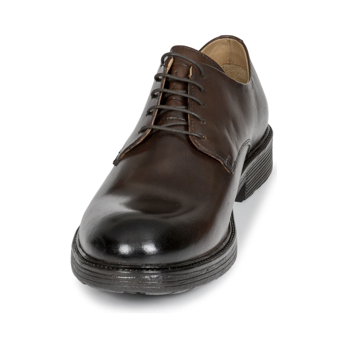 Men's Derby Shoes Pellet Brown