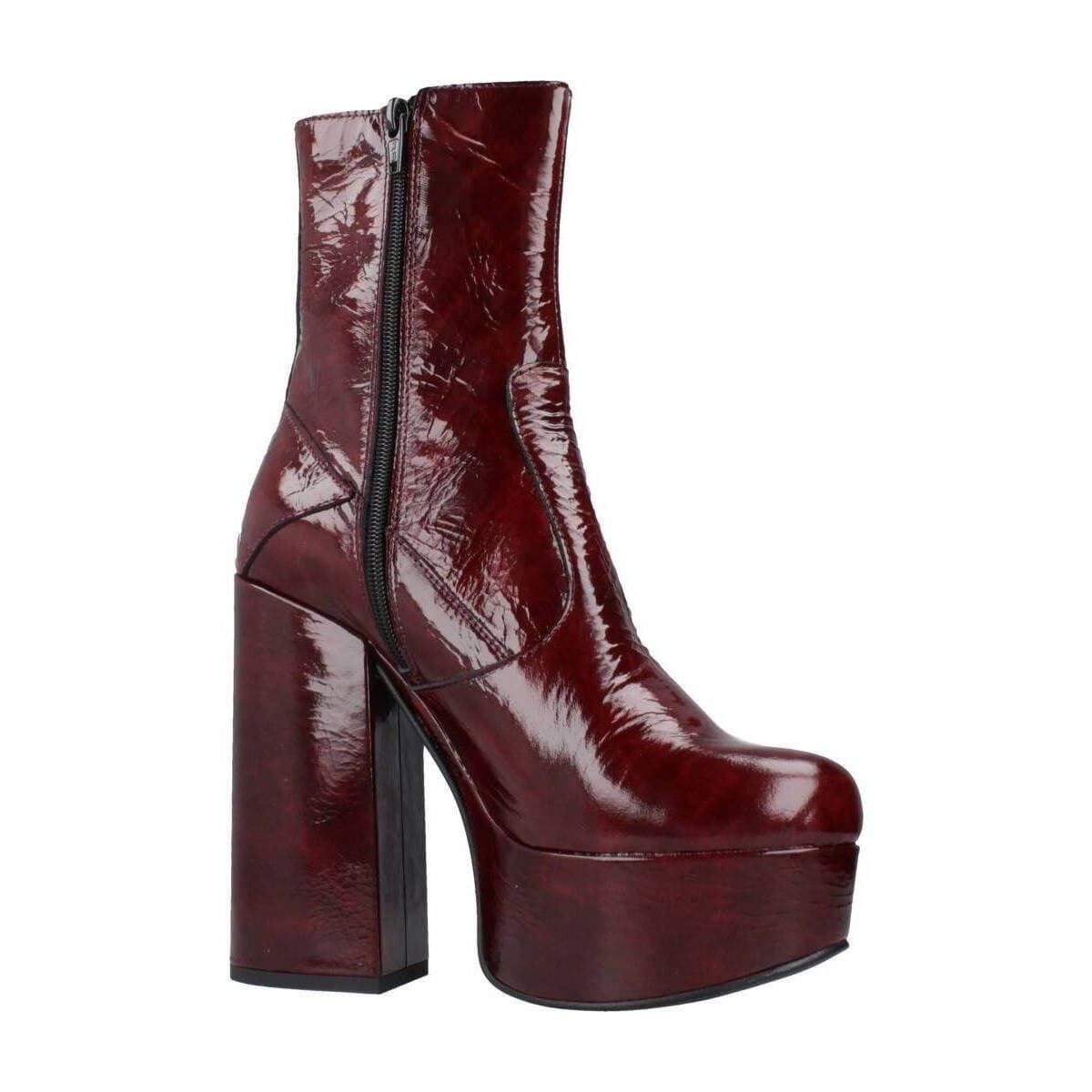 Women's Boots Yellow Bordeaux