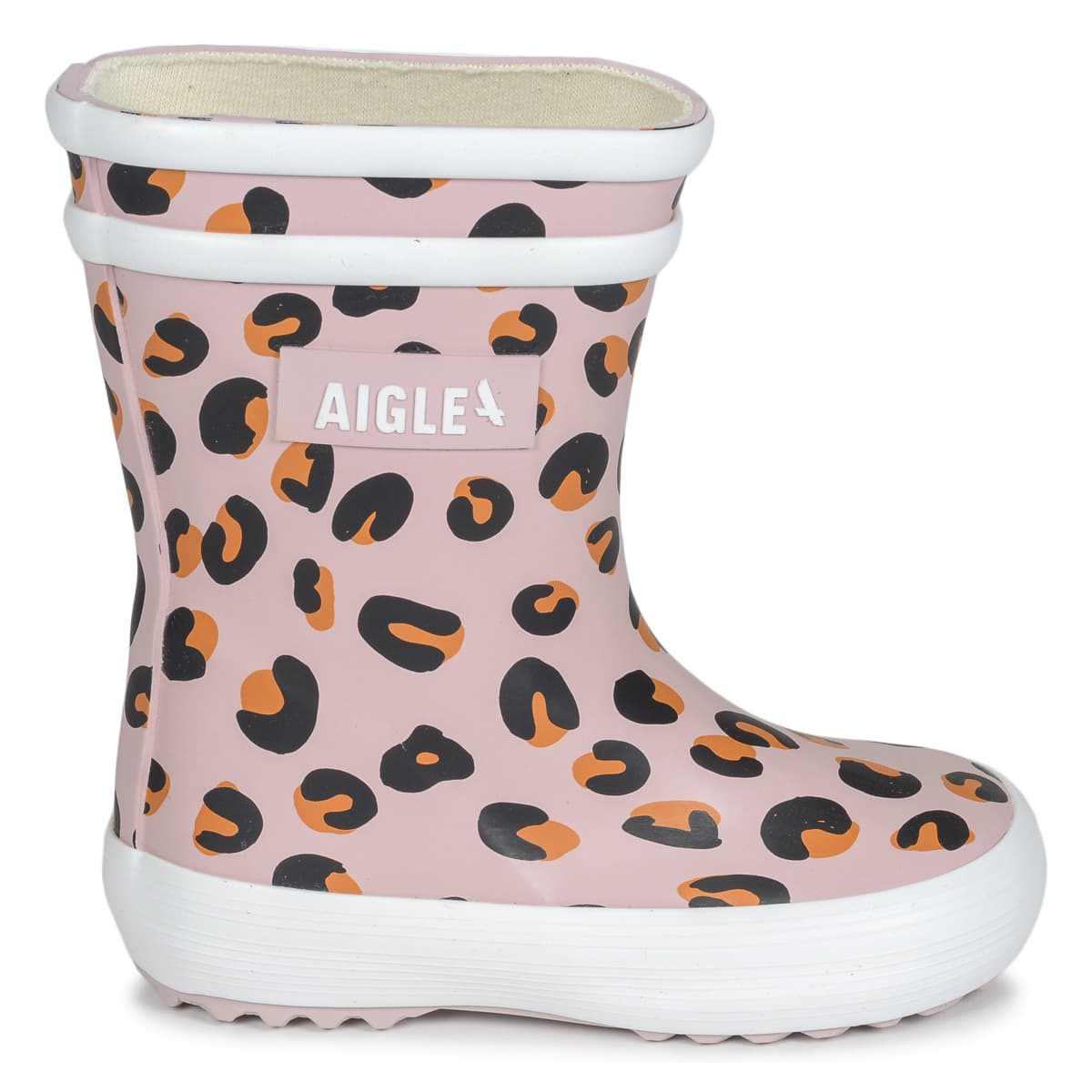 Girls' Wellington Boots Aigle Pink
