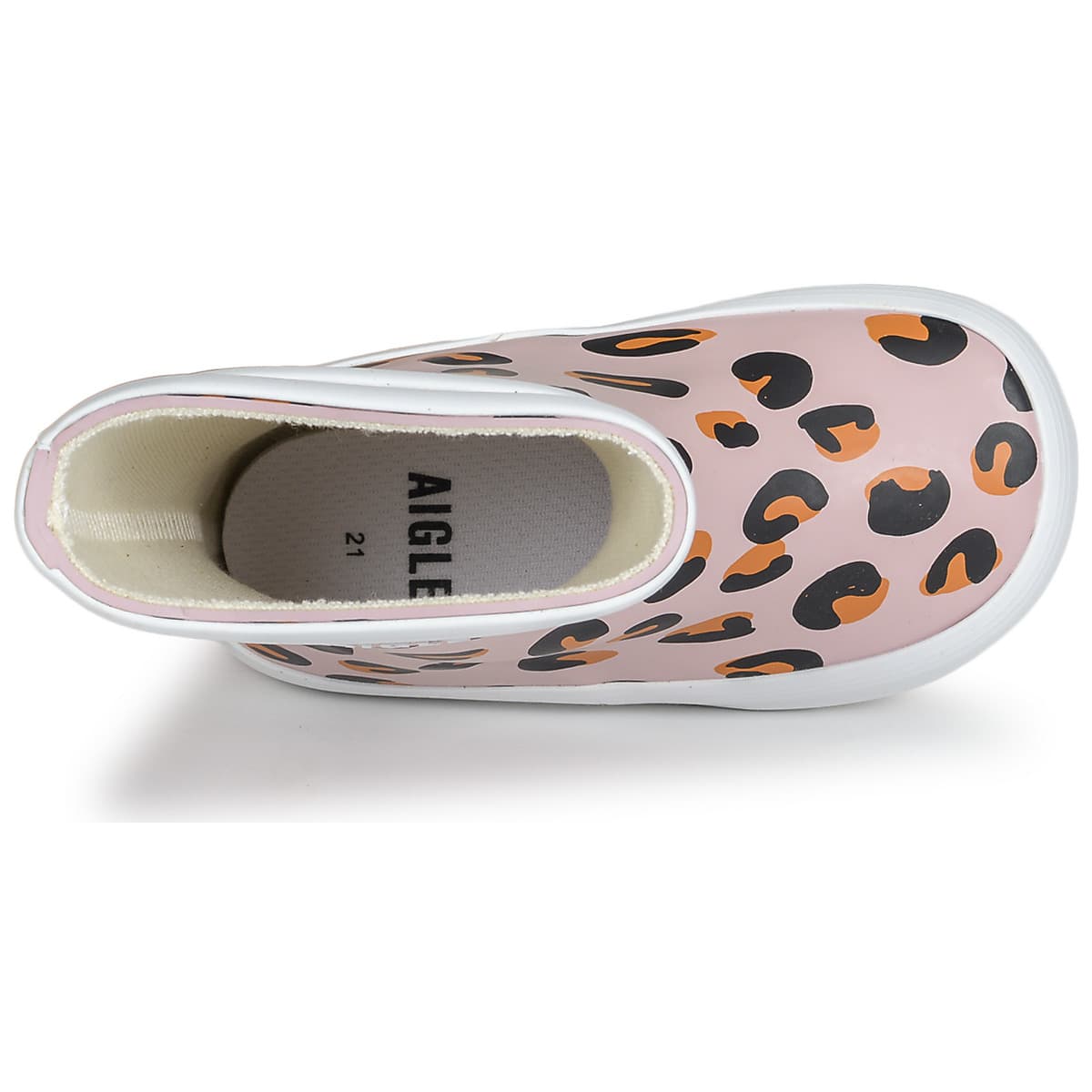 Girls' Wellington Boots Aigle Pink