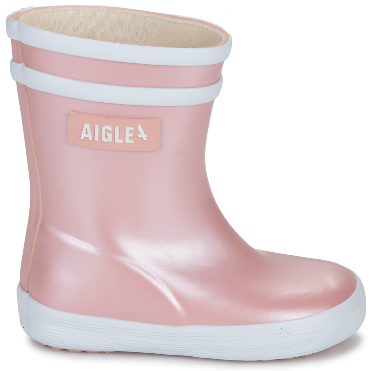 Girls' Wellington Boots Aigle Pink