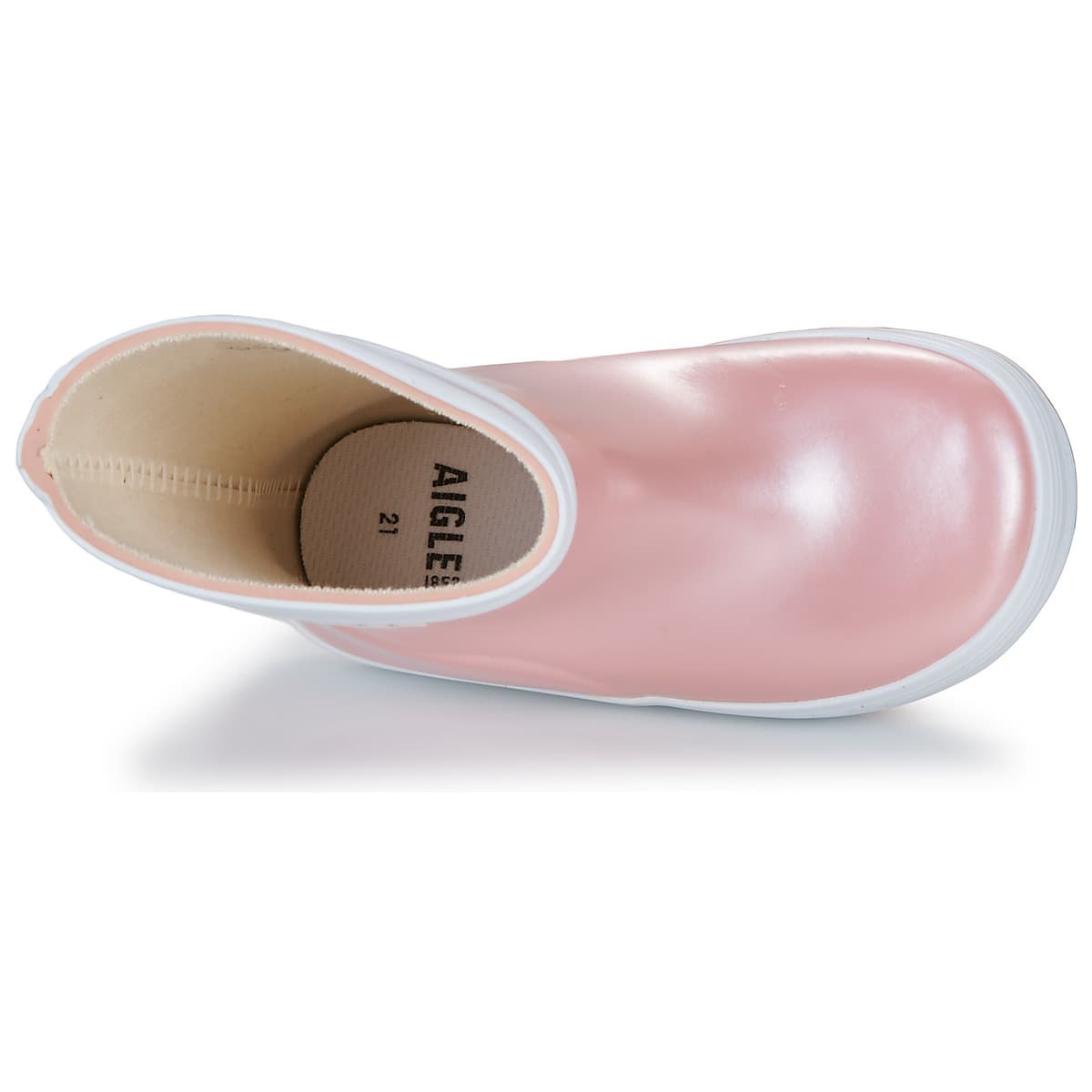 Girls' Wellington Boots Aigle Pink