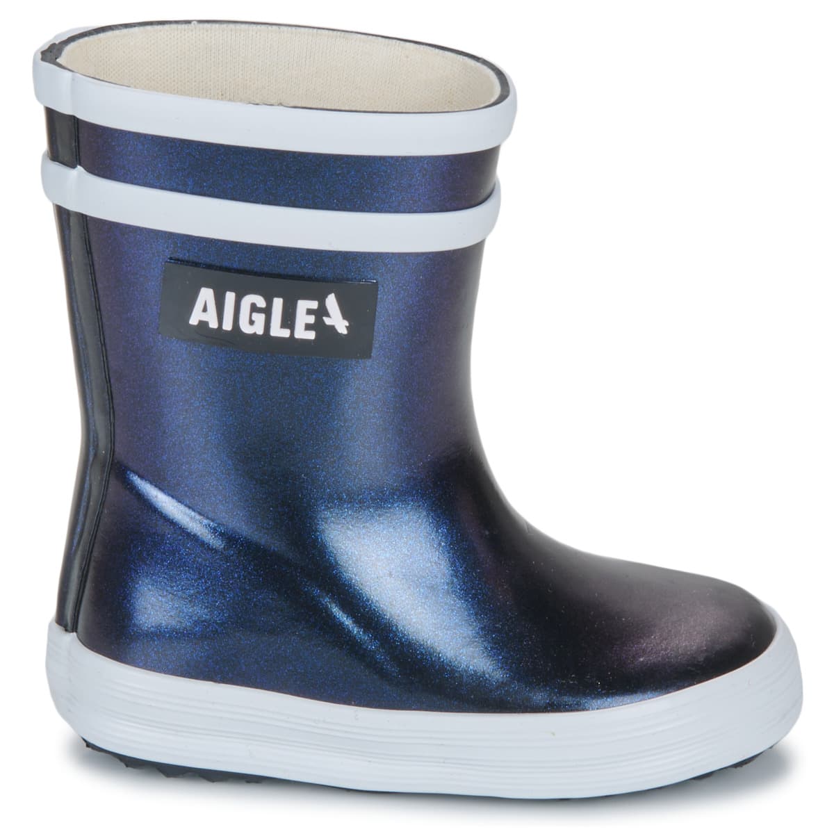 Girls' Wellington Boots Aigle Blue
