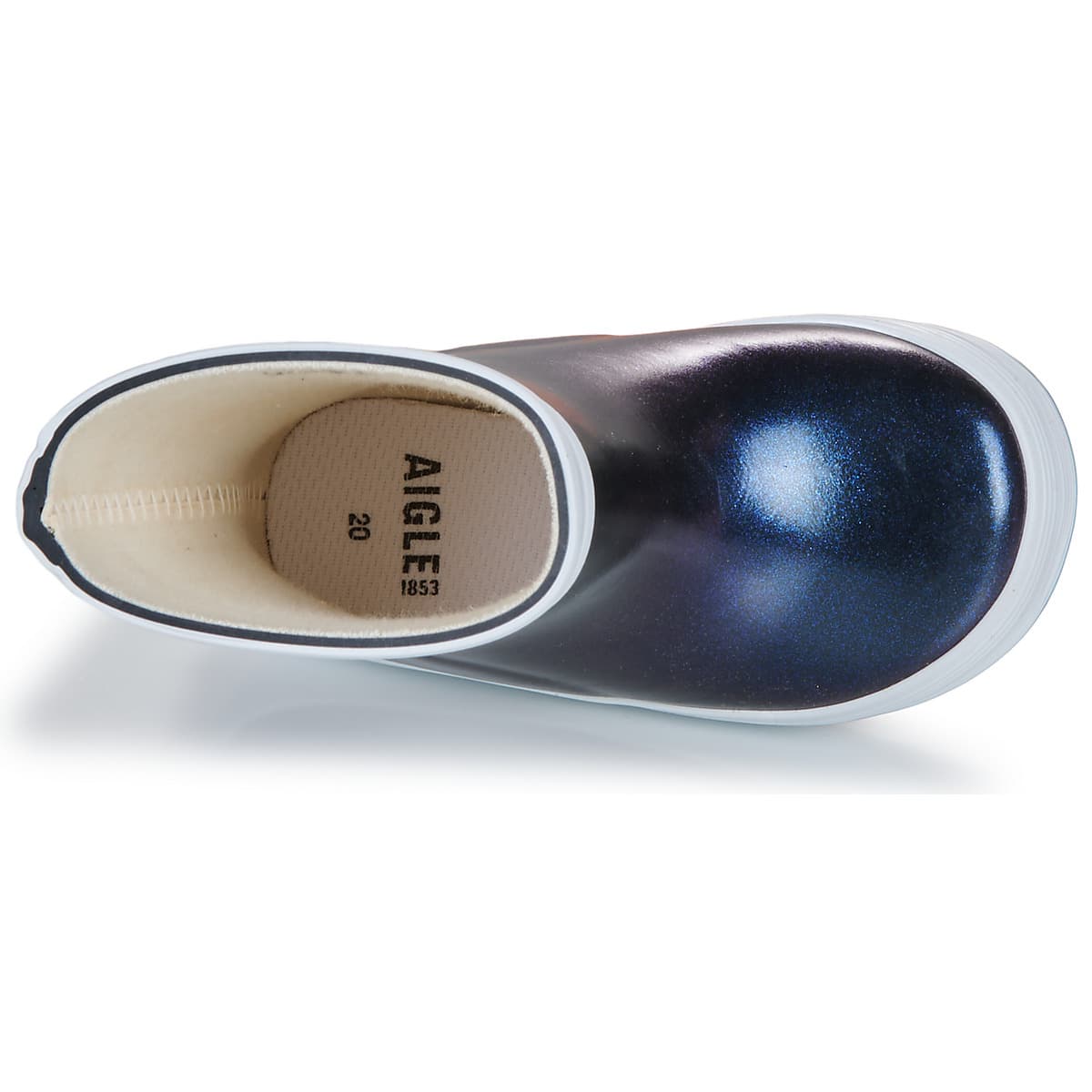 Girls' Wellington Boots Aigle Blue