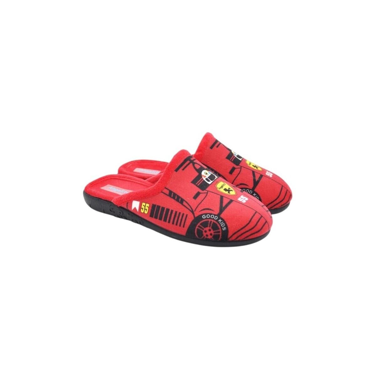 Boys' House Slippers Angelitos Red