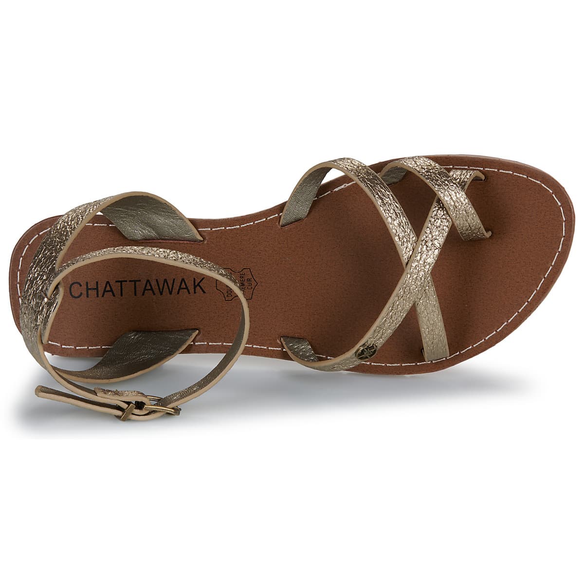 Women's Sandals Chattawak Gold