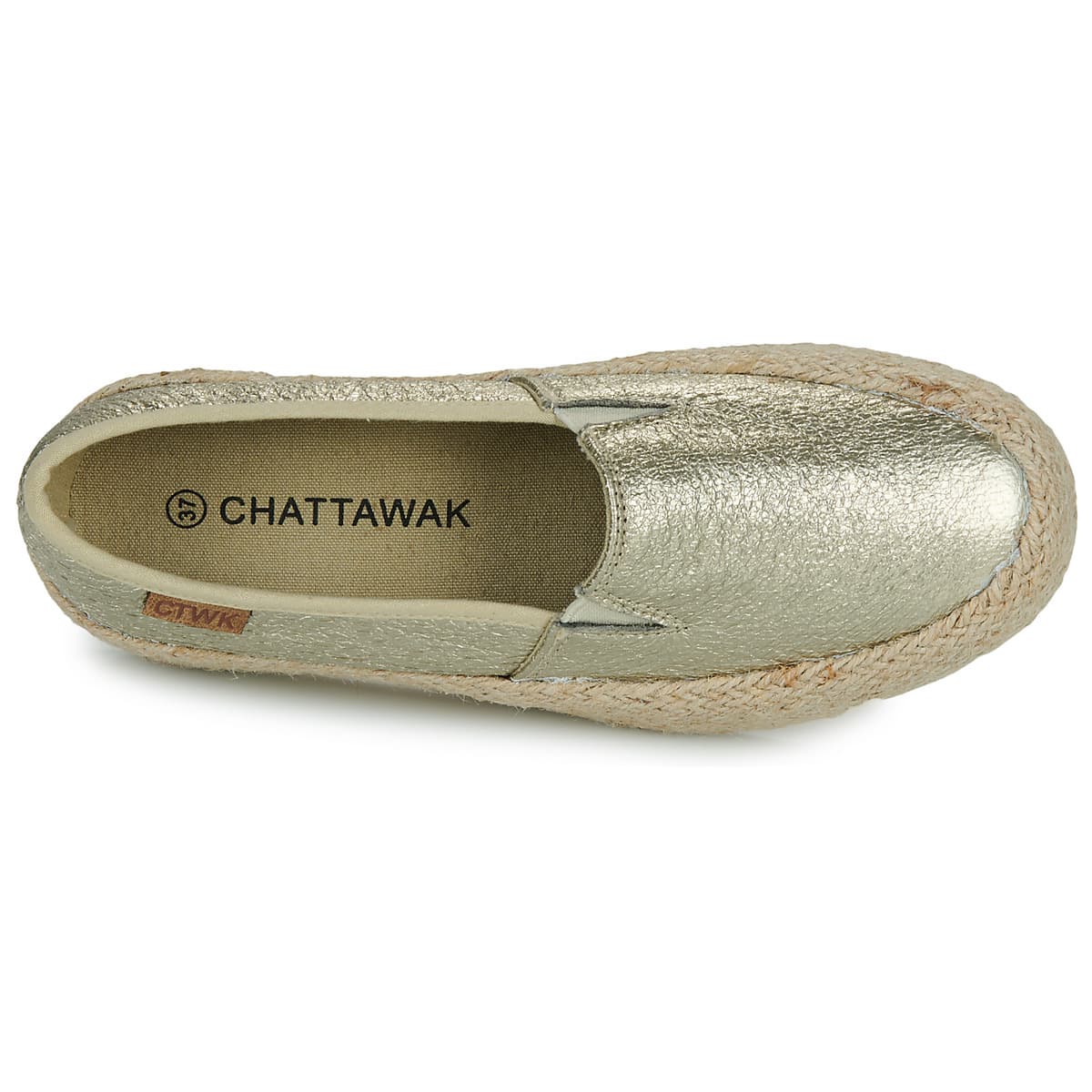 Women's Espadrilles Chattawak Gold