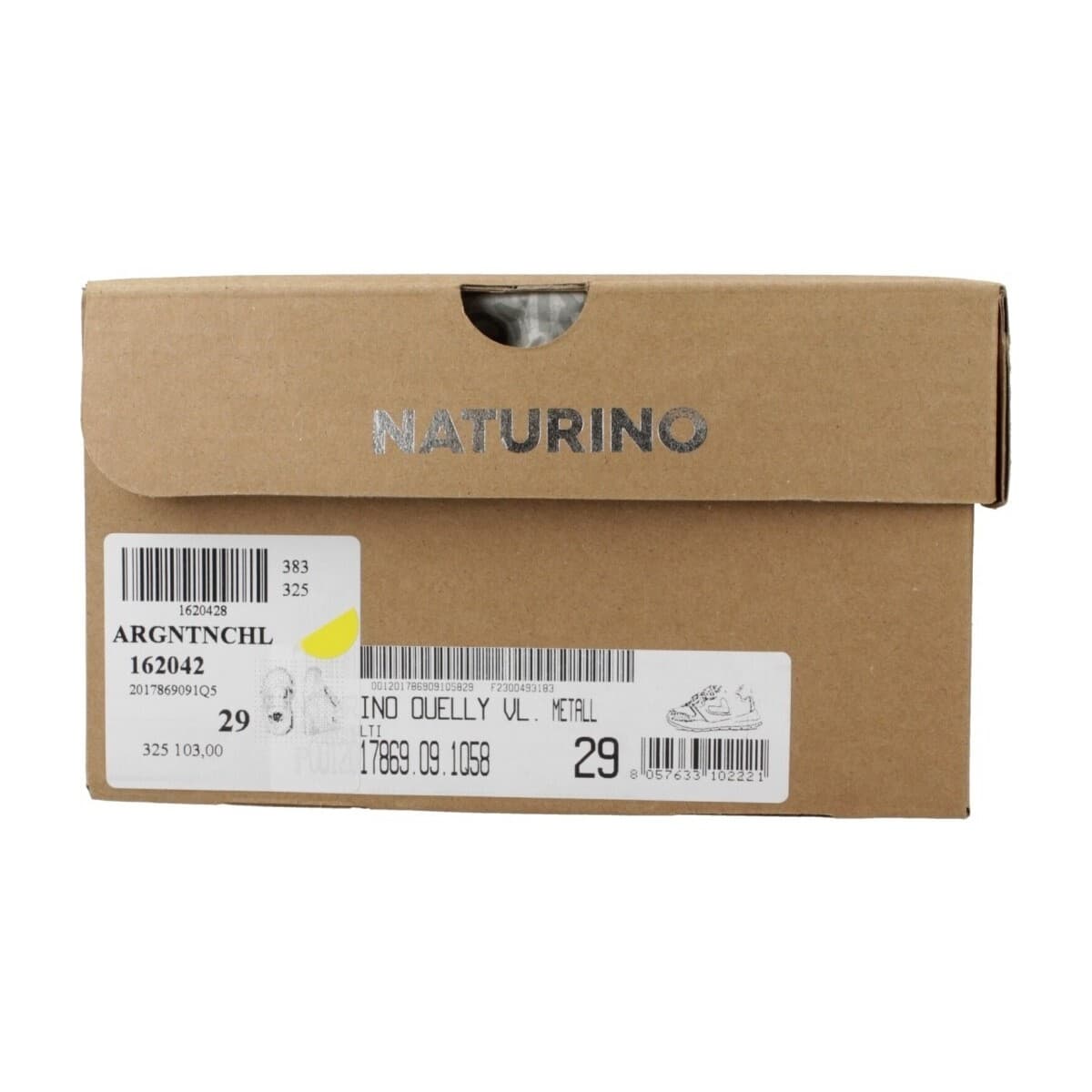 Girls' Sneakers Naturino Silver