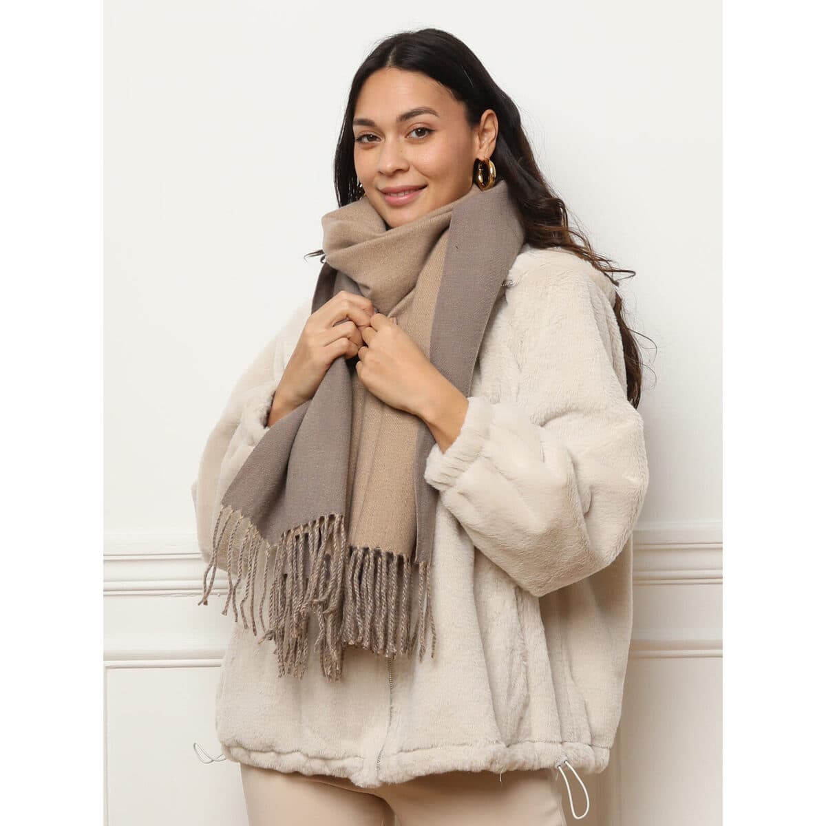 Women's Scarves La Modeuse Beige