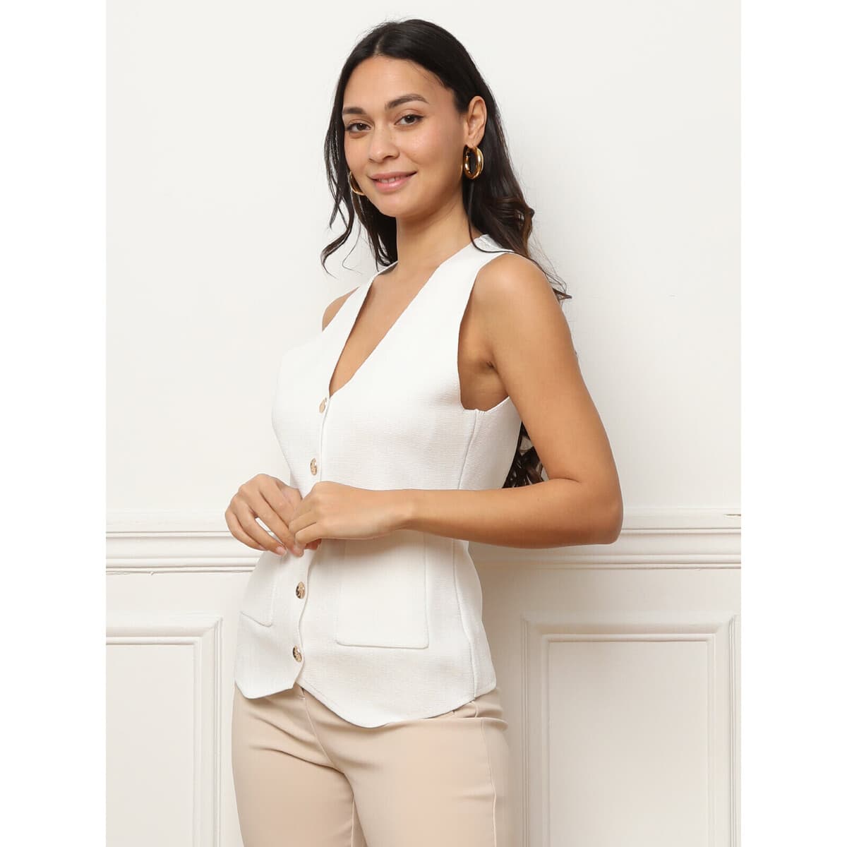 Women's Blazers La Modeuse White