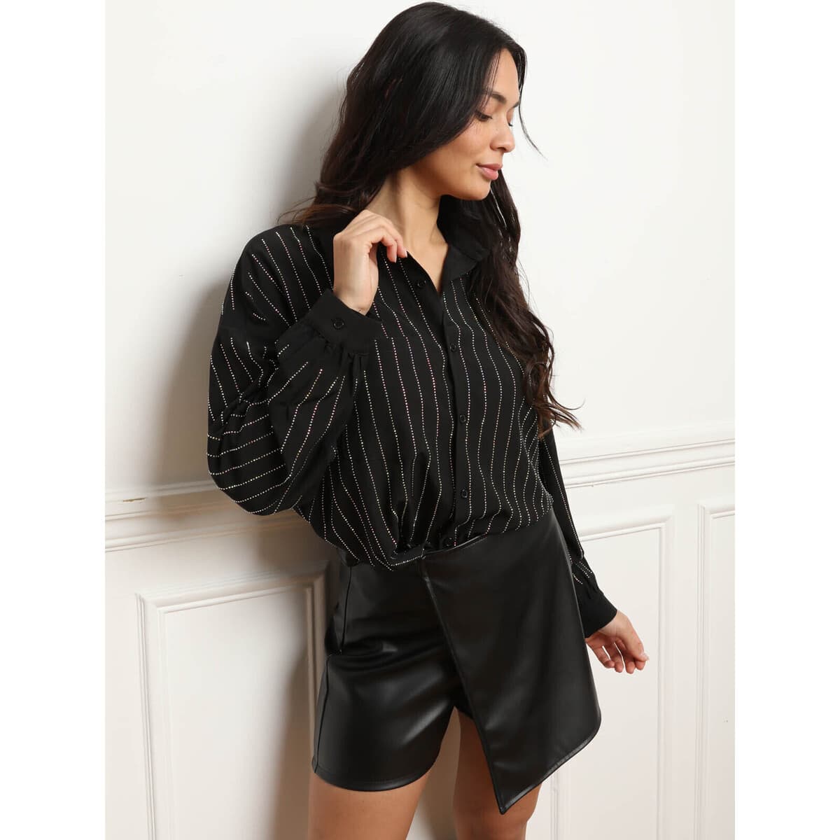 Women's Shirts La Modeuse Black