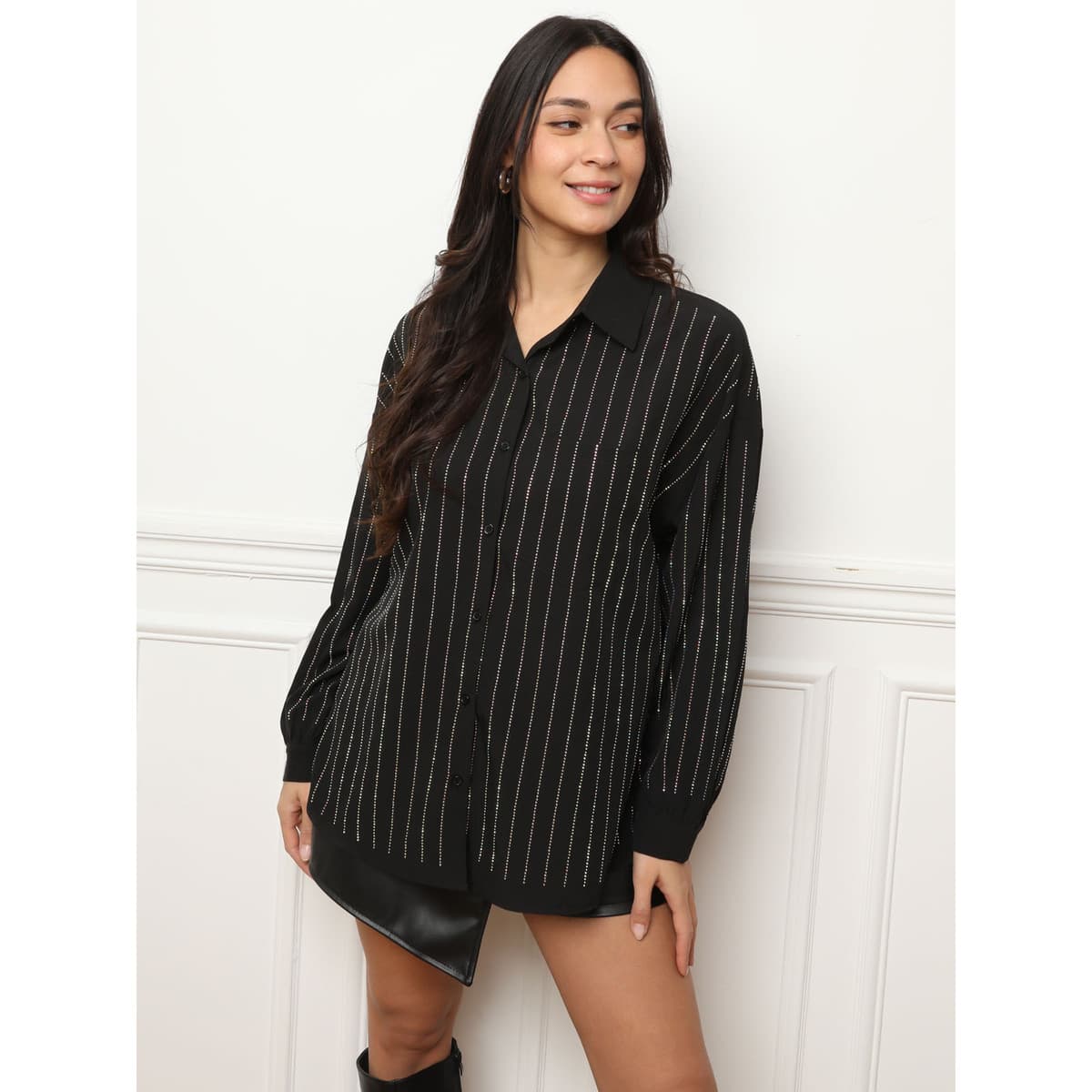 Women's Shirts La Modeuse Black