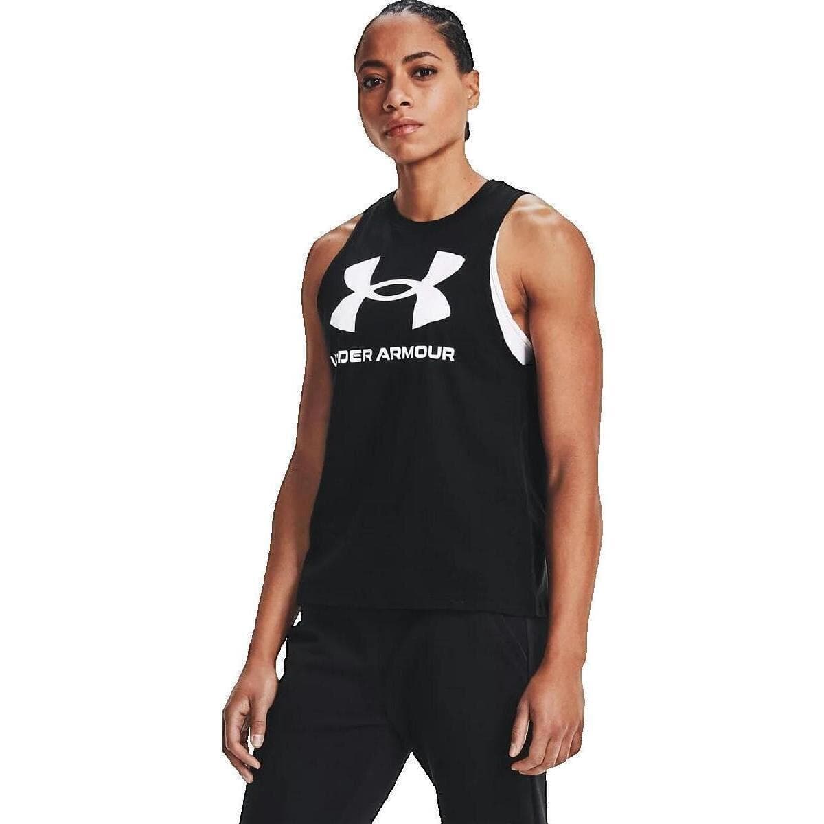 Women's Sleeveless Tops Under Armour Black