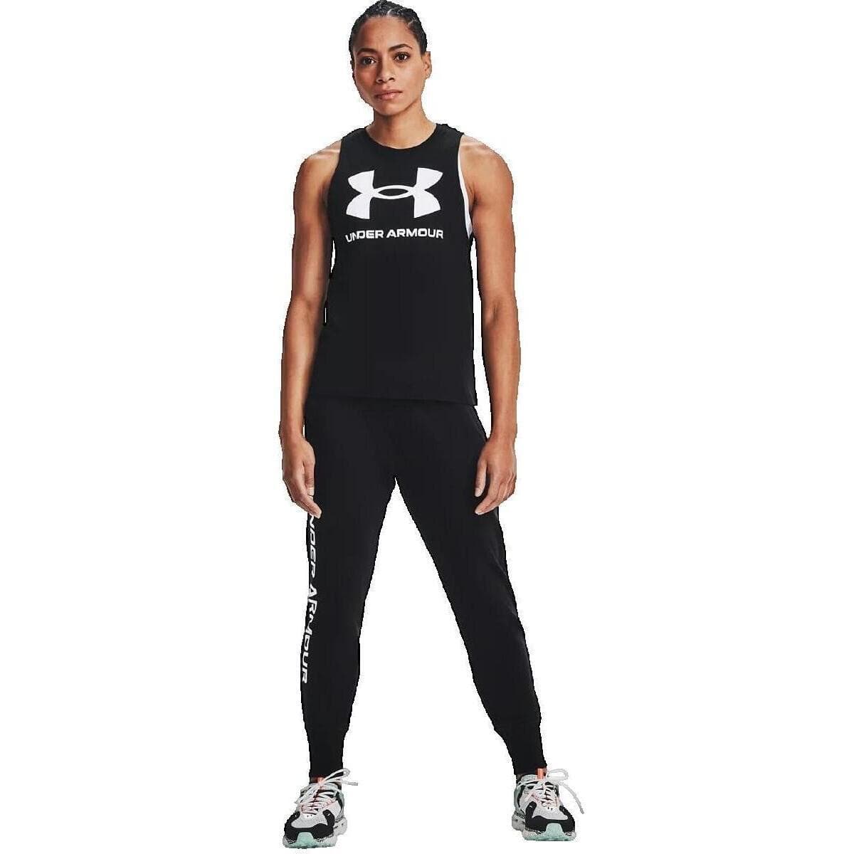Women's Sleeveless Tops Under Armour Black