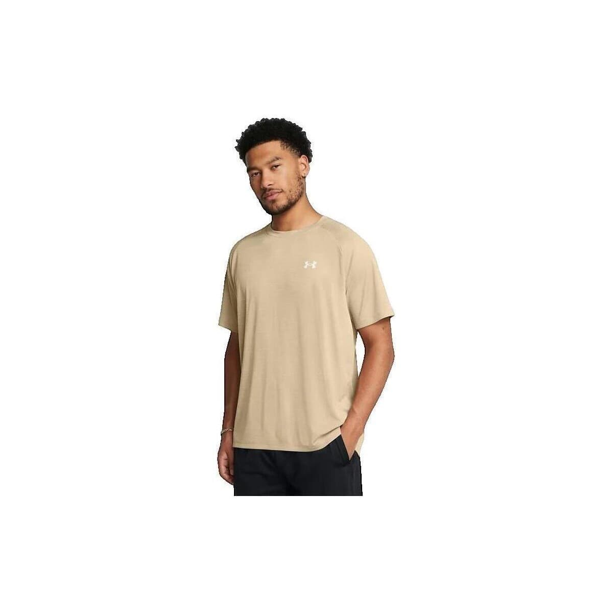 Men's T-Shirts Under Armour Beige