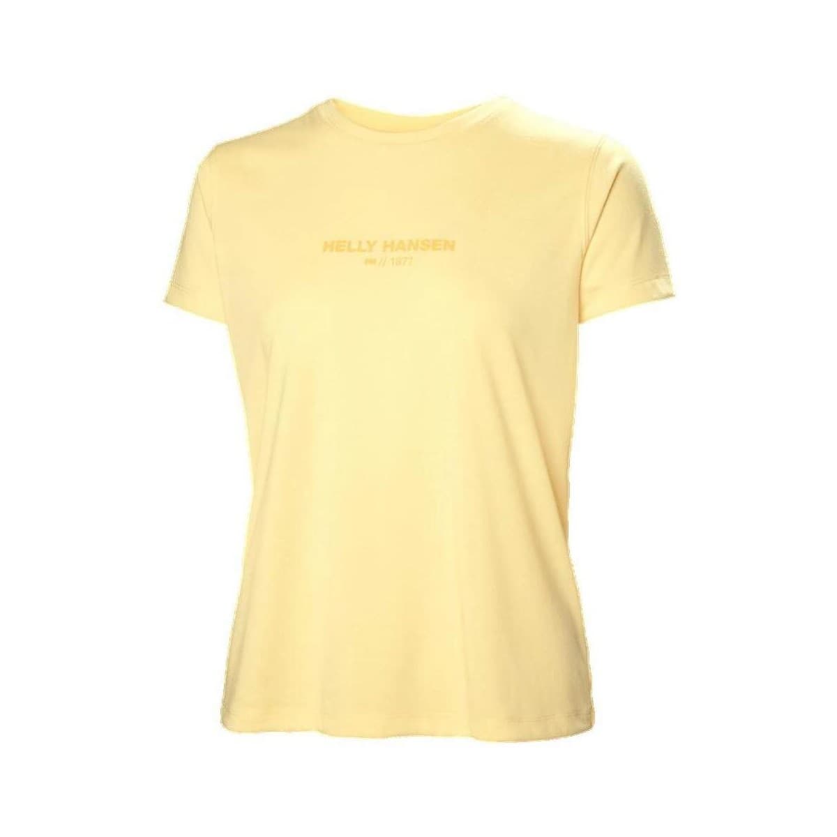 Women's T-Shirts Helly Hansen Yellow
