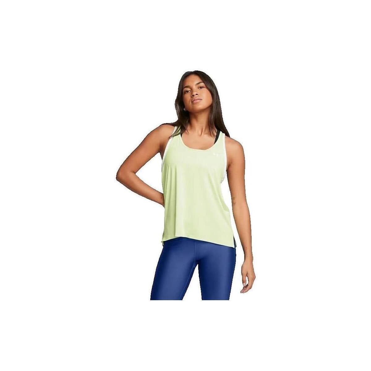 Women's Sleeveless Tops Under Armour Green