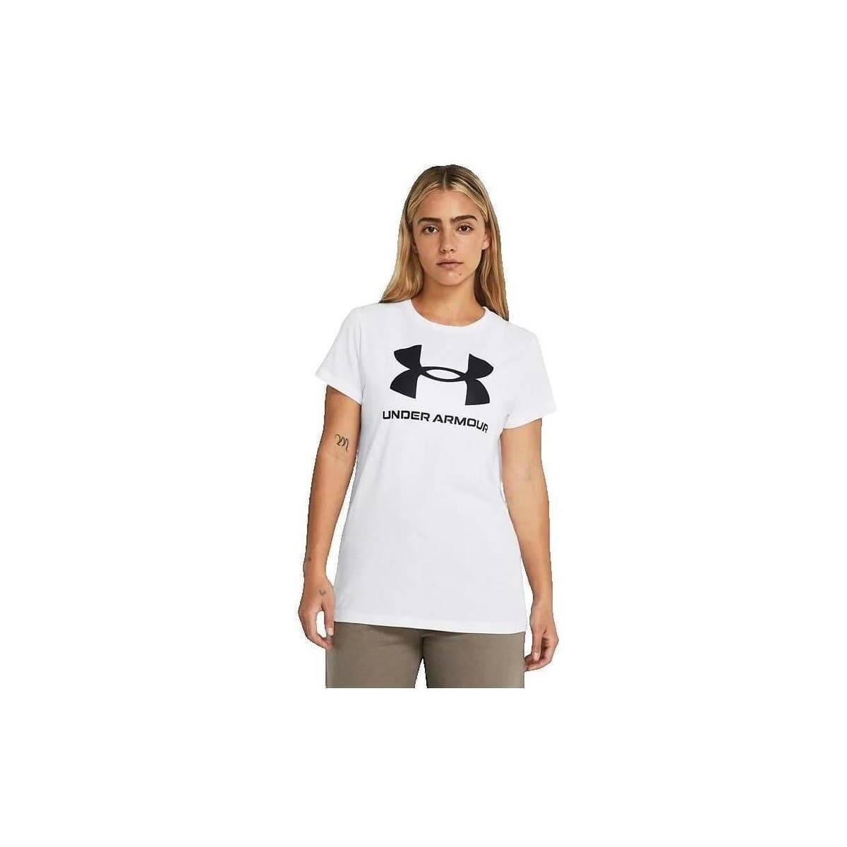 T-shirt με κοντά μανίκια Under Armour Logo Rival D'Ua