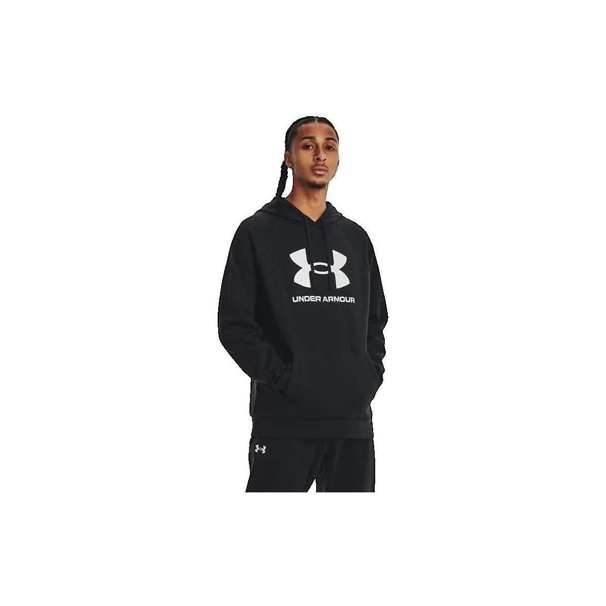 T-shirt με κουκούλα Under Armour Sweat-Shirt Ua Rival En Polaire Avec Logo