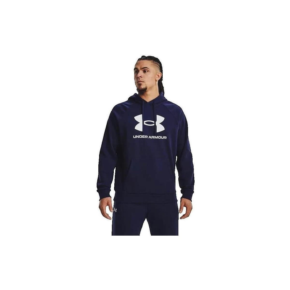 T-shirt με κουκούλα Under Armour Sweat-Shirt Ua Rival En Polaire Avec Logo