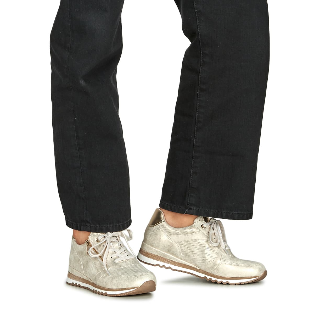 Women's Sneakers Marco Tozzi Gold