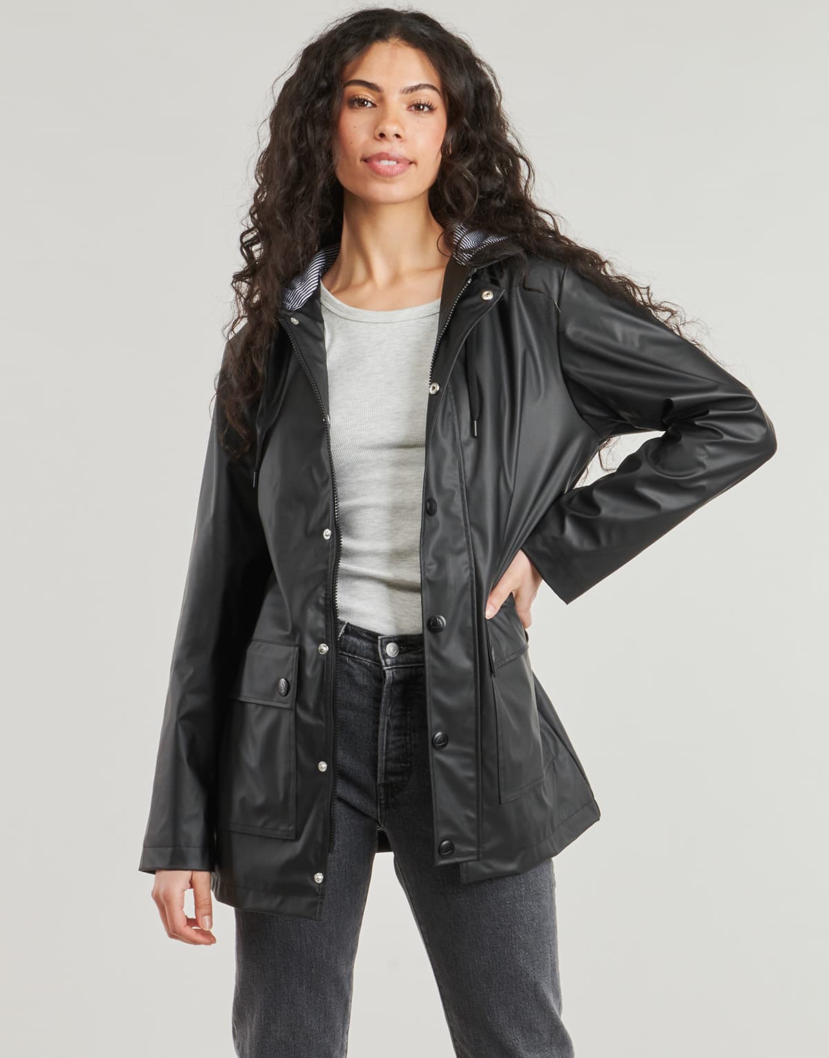 Women's Parkas Petit Bateau Black