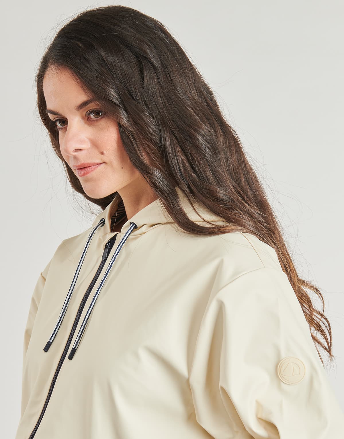 Women's Parkas Petit Bateau Beige
