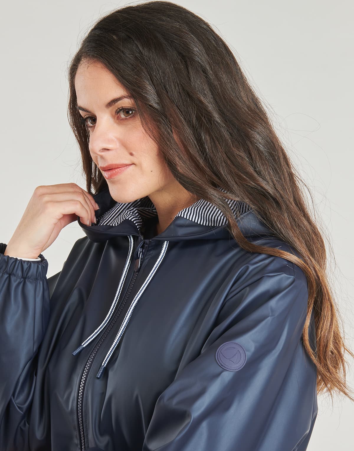 Women's Parkas Petit Bateau Blue
